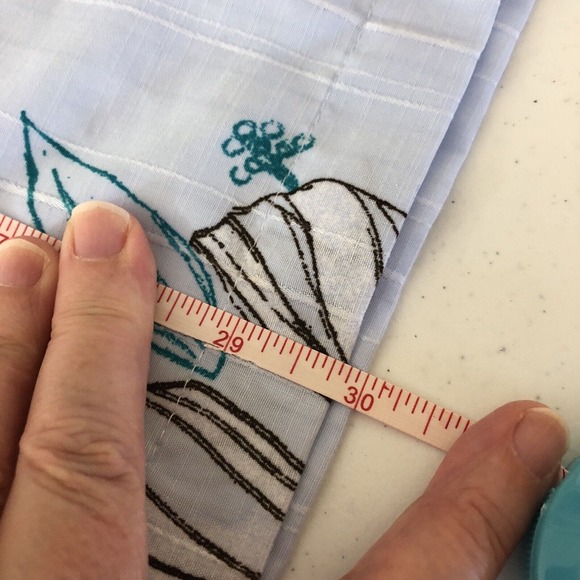 Van Heusen Air Hawaiian Men's Sz Large 16 - 16 1/2 Tropical Pineapple Button Up - Picture 7 of 8